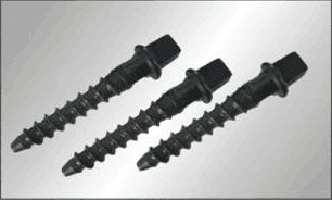 Threaded spike